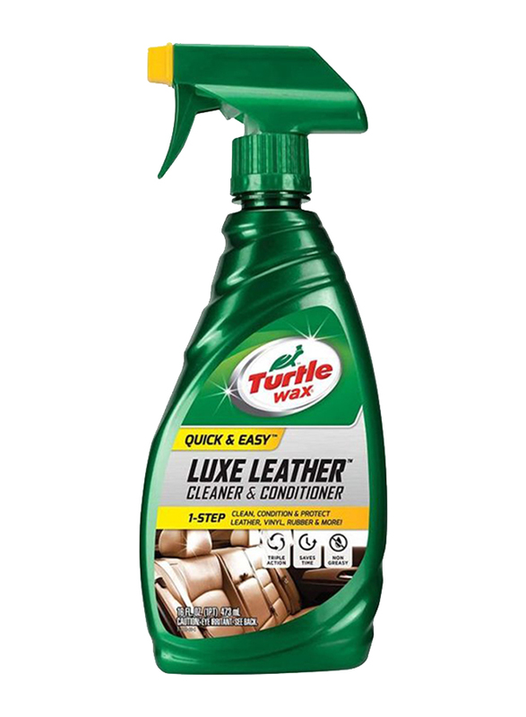 Turtle Wax 473ml Luxe Leather Cleaner & Conditioner