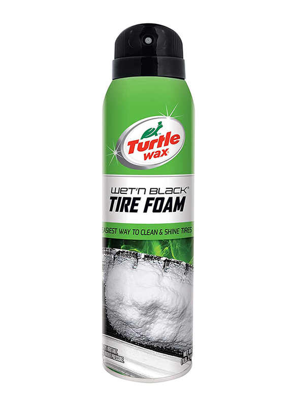 Turtle Wax 510gm Wet'n Black Tire Foam and Shine