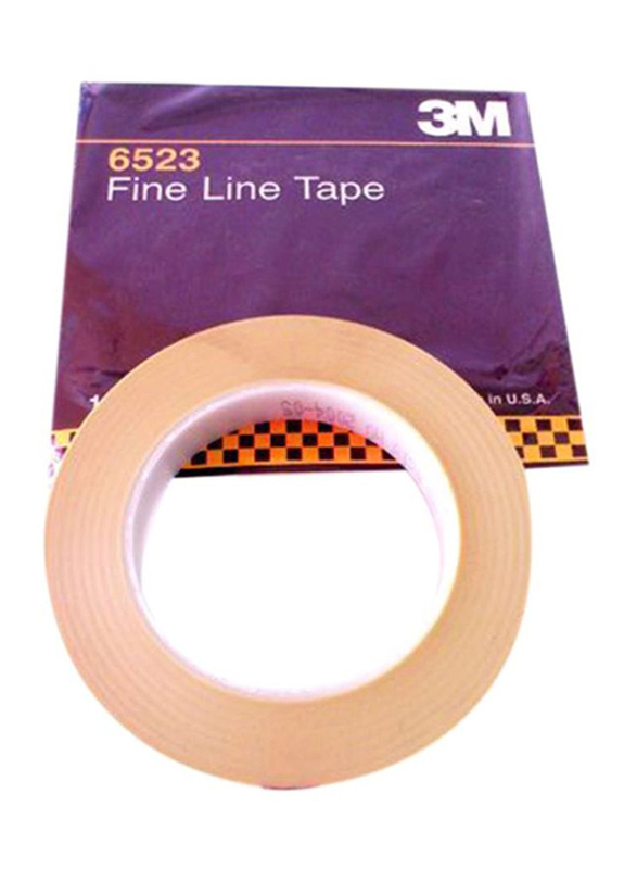 3M Fine Line Tape, 19 x 55mm, Beige