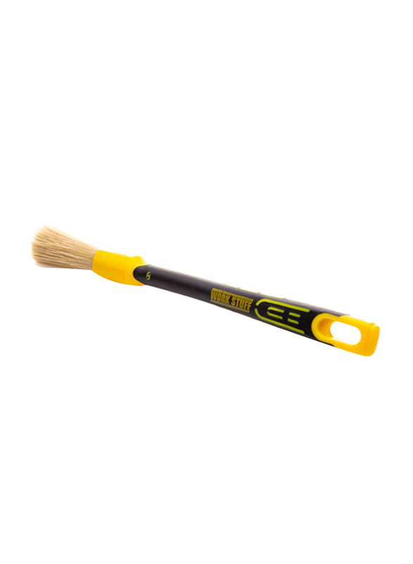 

Work Stuff Rubber Detailing Brush, 24mm, Black/Yellow