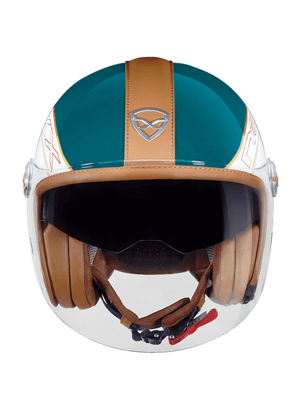 

Nexx X70 Ace SV Open Face Helmet, Medium, Retro Azul