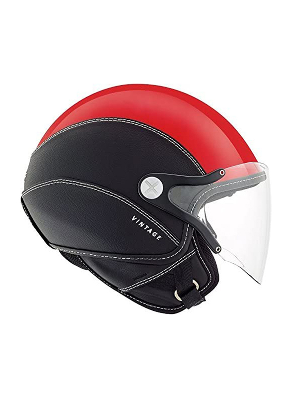

Nexx SX.60 Vintage 2 Open Face Helmet, Medium, Red/Black