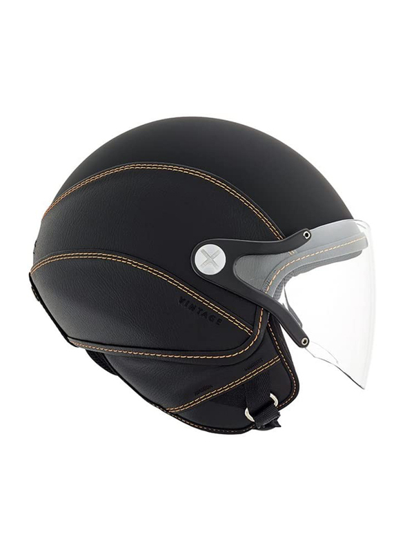 

Nexx SX.60 Vintage 2 Open Face Helmet, Medium, Black/Orange