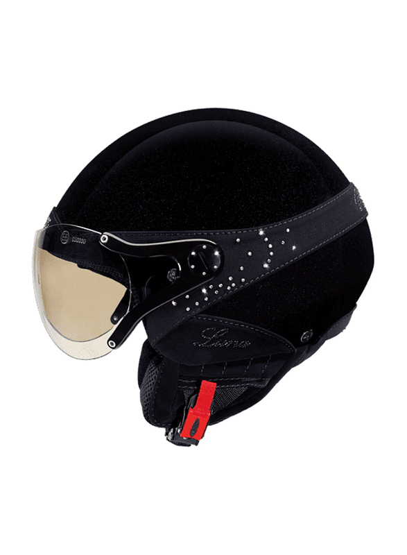 

Nexx X40 Open Face Helmet, Medium, Luna Black