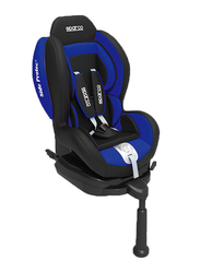 Sparco F500I Isofix Child Car Seat, Group 1, Blue/Black