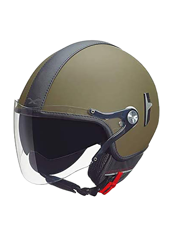 

Nexx X60 Cruise Open Face MT Helmet, Double Extra Large, Military Green/Black