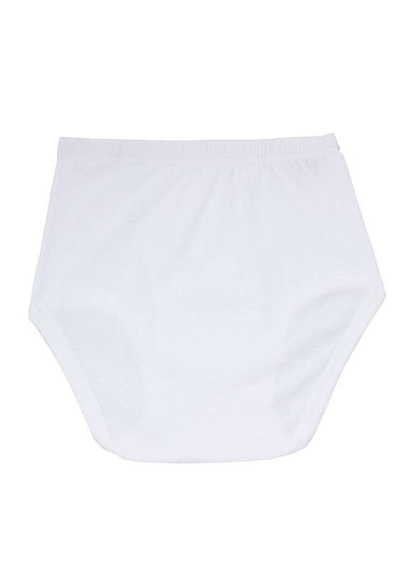 BYC Cotton Brief for Boys, White, 3-4 Years