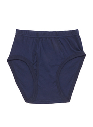 BYC Cotton Brief for Boys, Navy Blue, 7-8 Years