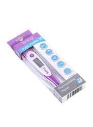 Terling Flex-Therm Digital Thermometer, DT-60601-1-2, Pink/White