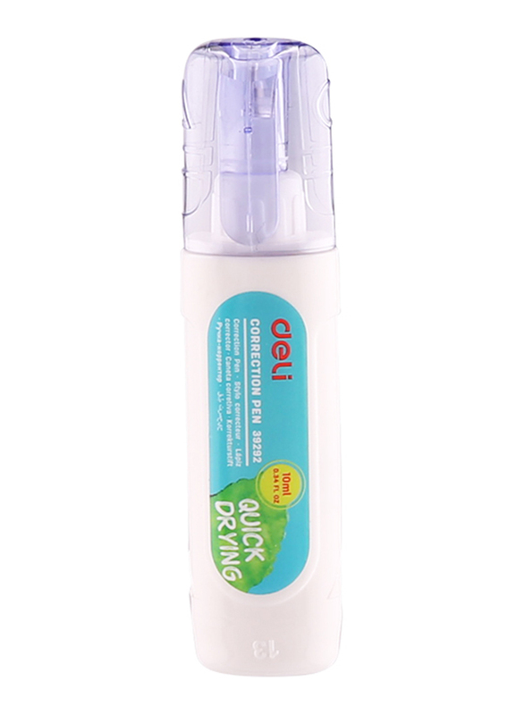 

Deli E39292 Correction Pen, 10ml, White