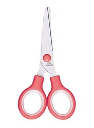 Deli 5.5-inch Small Stainless Steel Scissors, 6007, Red