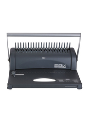 Deli 350-Sheets Binding Machine, 3871, Dark Grey