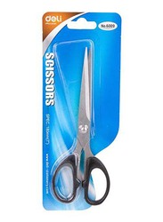 Deli 7-inch Stainless Steel Scissors, 6009, Black