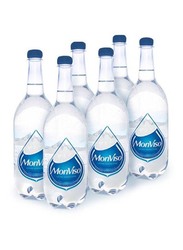 Monviso Natural Mineral Still Water, 6 Bottles x 1 Liter