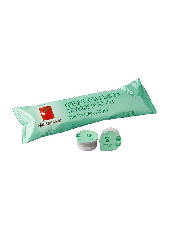 Hausbrandt Green Tea Leaves Blister, 18g, 10 Capsules