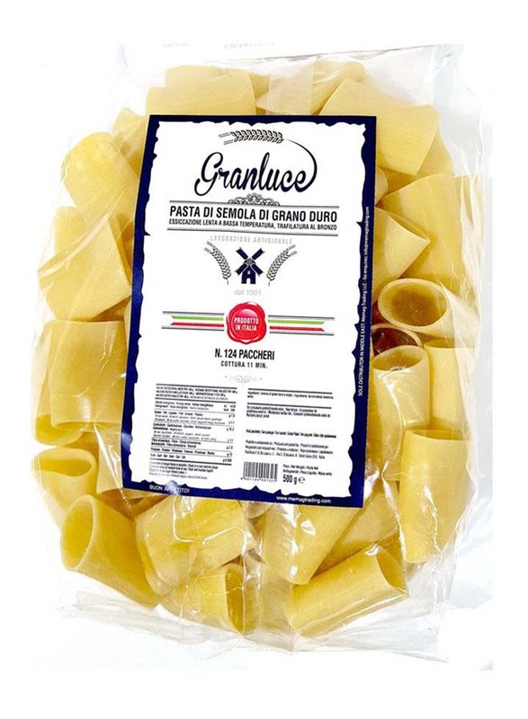 Granluce Paccheri Pasta, 500g