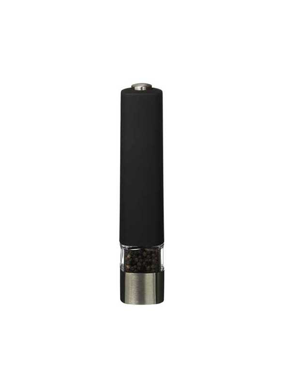 

Bisetti 20cm Acrylic Electric Pepper Mill, Black