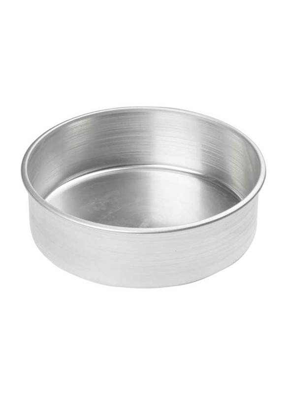 

Winco 9-inch Aluminum Round Cake Pan, Silver