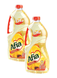 Afia Sunflower Oil, 2 x 1.8 Liter