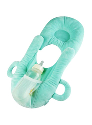 Detachable Self-Feeding Support Pillow, Turquoise