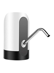 Rechargeable Wireless Auto Electric Bottled Drinking Water Pump Dispenser, sss1029, White