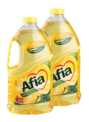 Afia Corn Oil, 2 Cans x 1.82 Liter