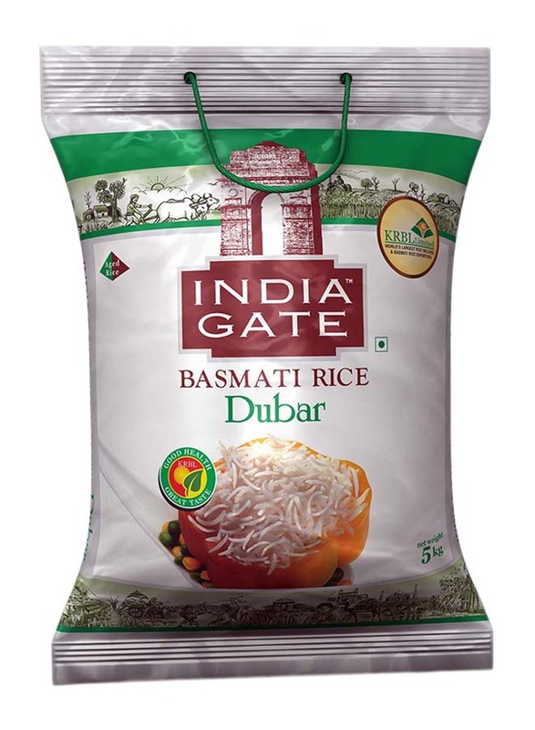 

India Gate Dubar Basmati Rice, 5 Kg