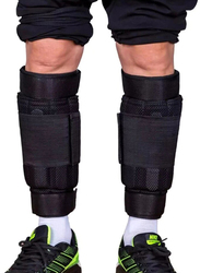 1441 Fitness Leg Weights with Adjustable Weights, 4KG, Black
