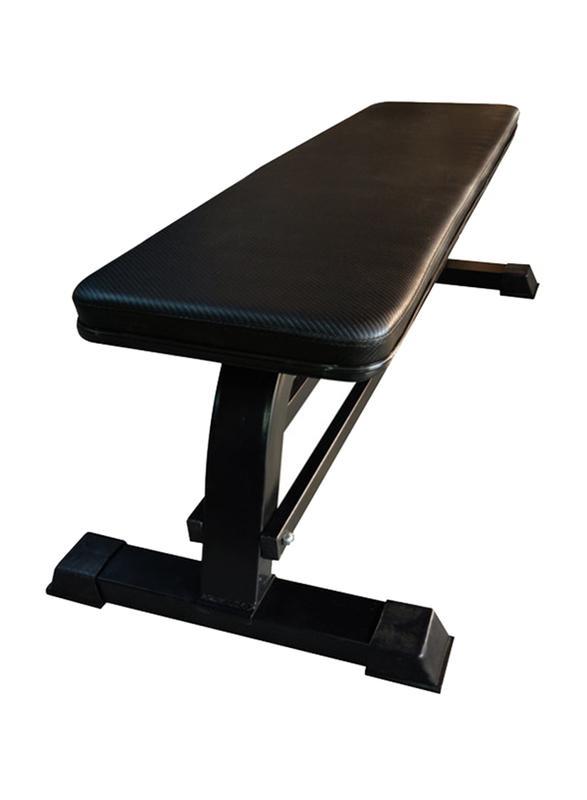 

1441 Fitness Heavy Duty Utility Incline Flat Weight Bench, Black