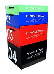 1441 Fitness 4-in-1 Plyo Box, Multicolour