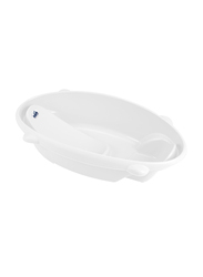 Cam Bollicina Bath Tub for Babies, 0-12 Months, White