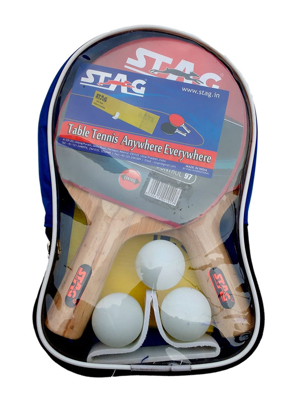 Stag 1 Star Table Tennis Playset, 5 Pieces, Multicolor