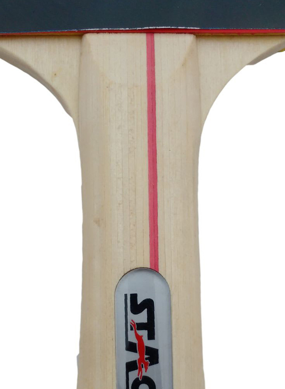 Stag 2 Star Table Tennis Racket, Brown