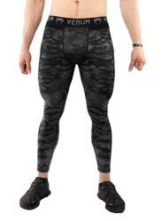 Venum Defender Spats for Men, Small, Dark Camo
