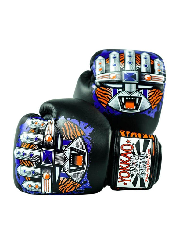 

Yokkao 14oz Apex Tiger Boxing Gloves, Black