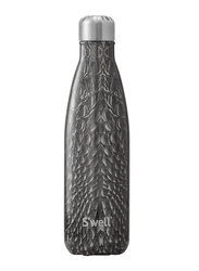 Swell 17oz Black Crocodile Stainless Steel Bottle, Grey