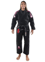 Atama F4 Mundial Gi Kimono for Women, Black/Pink