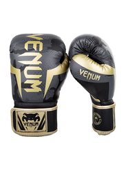 Venum 12oz Elite Boxing Gloves, Camo Gold