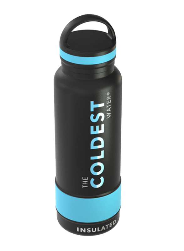 The Coldest Water 12oz Insulated Bottle, Matte Black