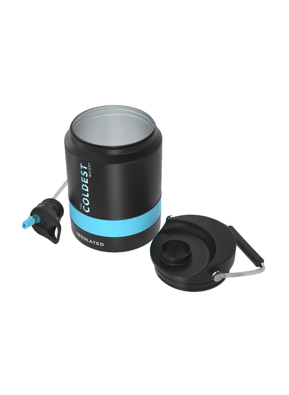 The Coldest Water 1/2 Gallon Insulated Bottle, Matte Black