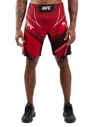 Ufc Venum Authentic Fight Night Long Fit Shorts For Men, Large, Red