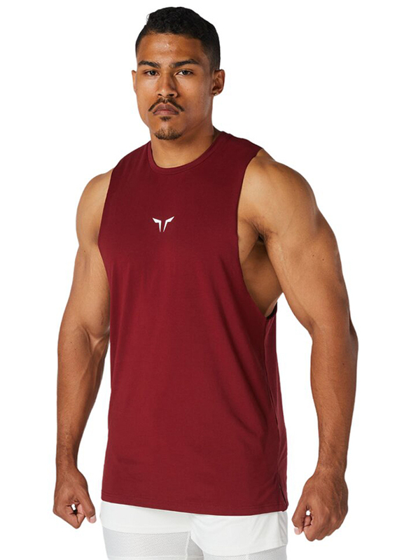 Squatwolf Core Tank Top for Men, Large, Red