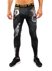 Venum Skull Spats Leggings for Men, Small, Black