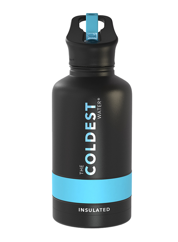 The Coldest Water 64oz Sports Insulated Bottle, Tactical Black