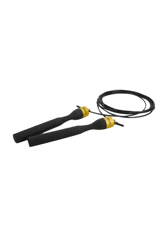 

SKLZ Standard Speed Training Jump Rope, Yellow/Black