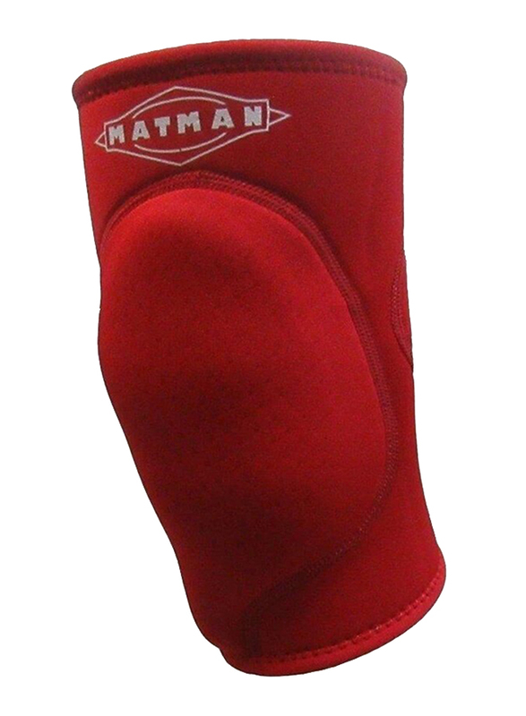 Matman Neoprene Air Knee Pad, Medium, Red