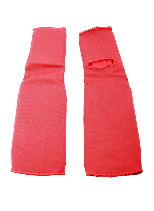 Tatsu Dragon Small Martial Arts Shin and Instep Guards, Red