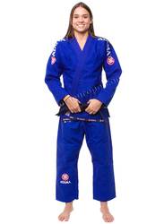 Atama F1 Gi Mundial Kimono for Women, Blue/White