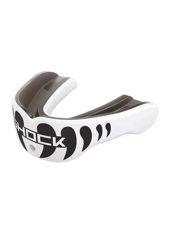 

Shock Doctor Gel Max Power Print Mouth Guard, Youth, White Fang/Grey