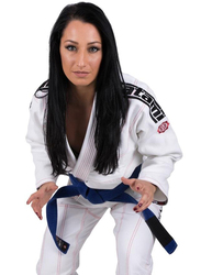 Tatami Fightwear F4 Japan Series Samurai Gi Kimono for Ladies, White